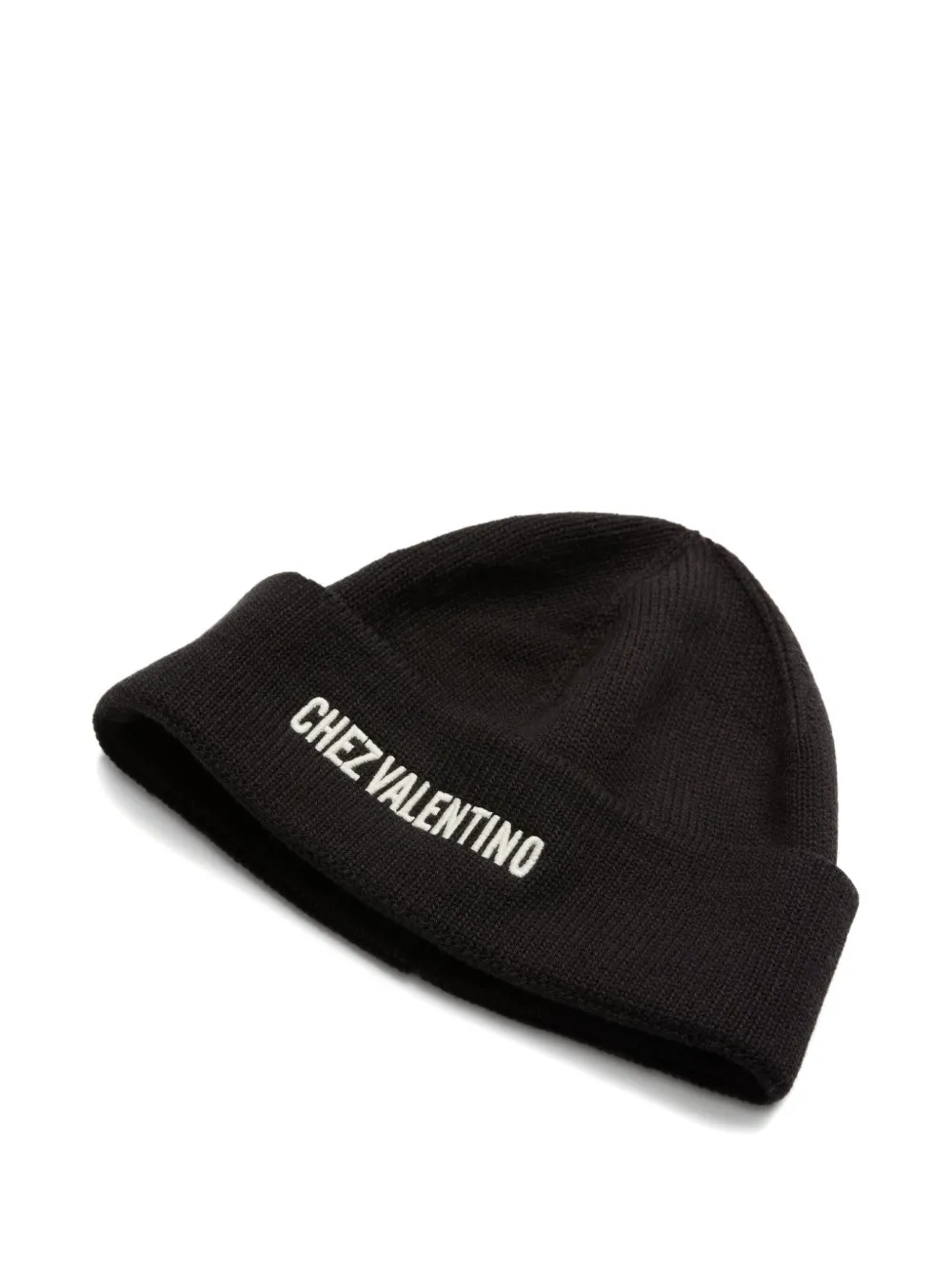 Valentino Garavani Muts met Chez-borduurwerk Zwart