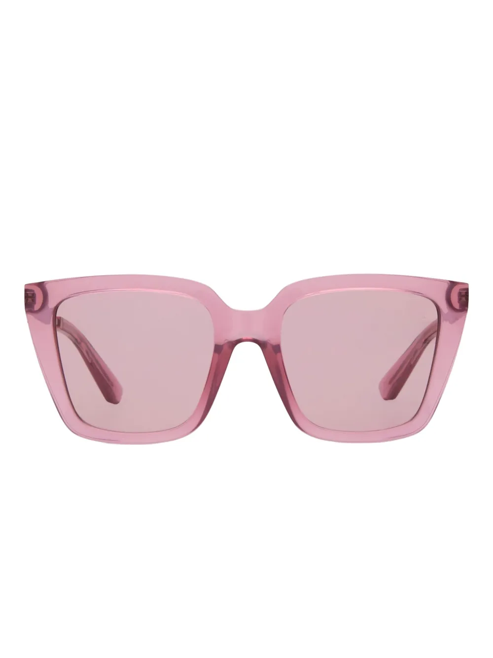 Burberry Square-frame Sunglasses In Pink