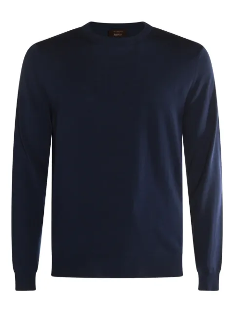 Zanone long-sleeve crew-neck sweater