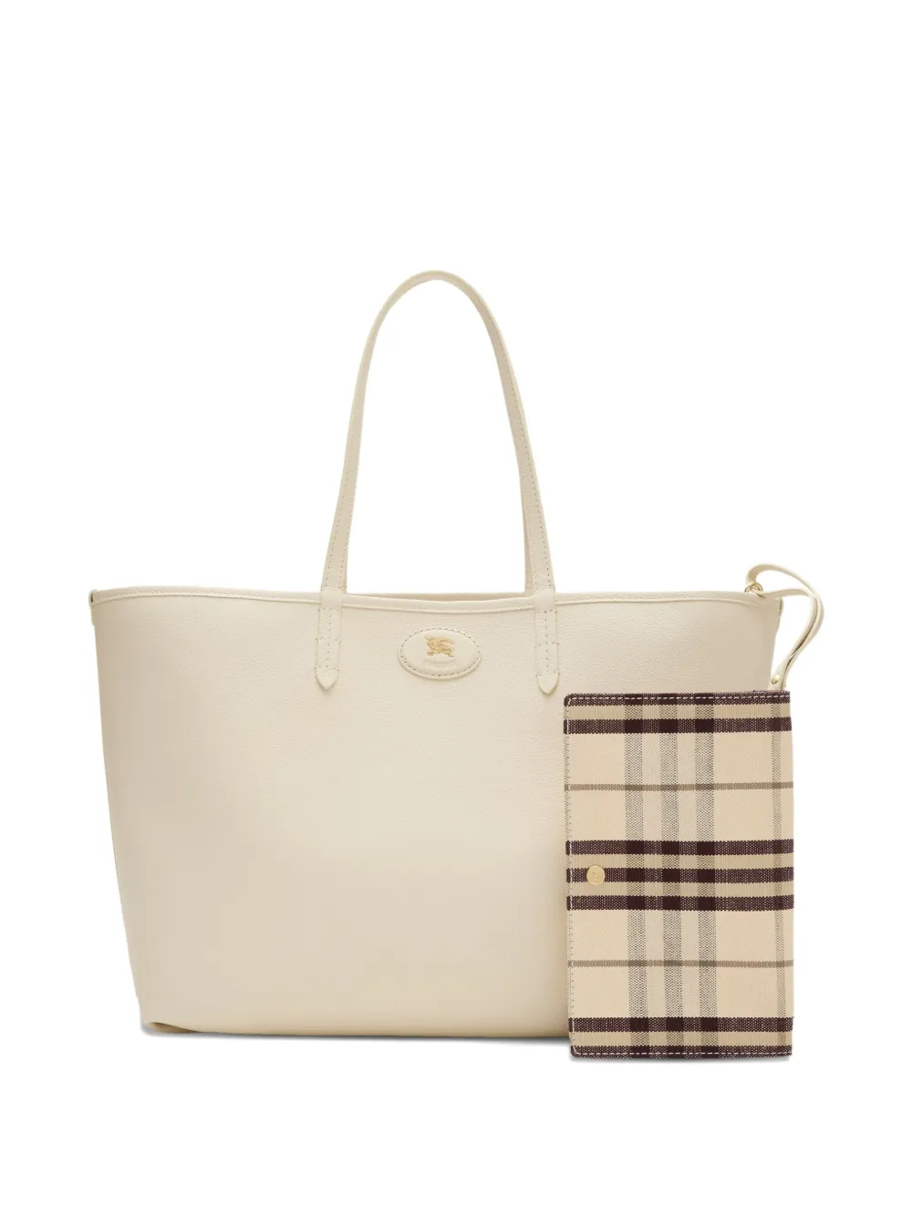 Burberry Bloomsbury omkeerbare medium shopper Beige