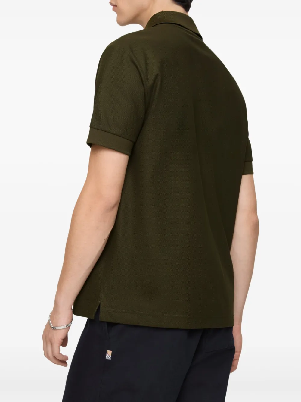 Burberry Katoenen overhemd Groen