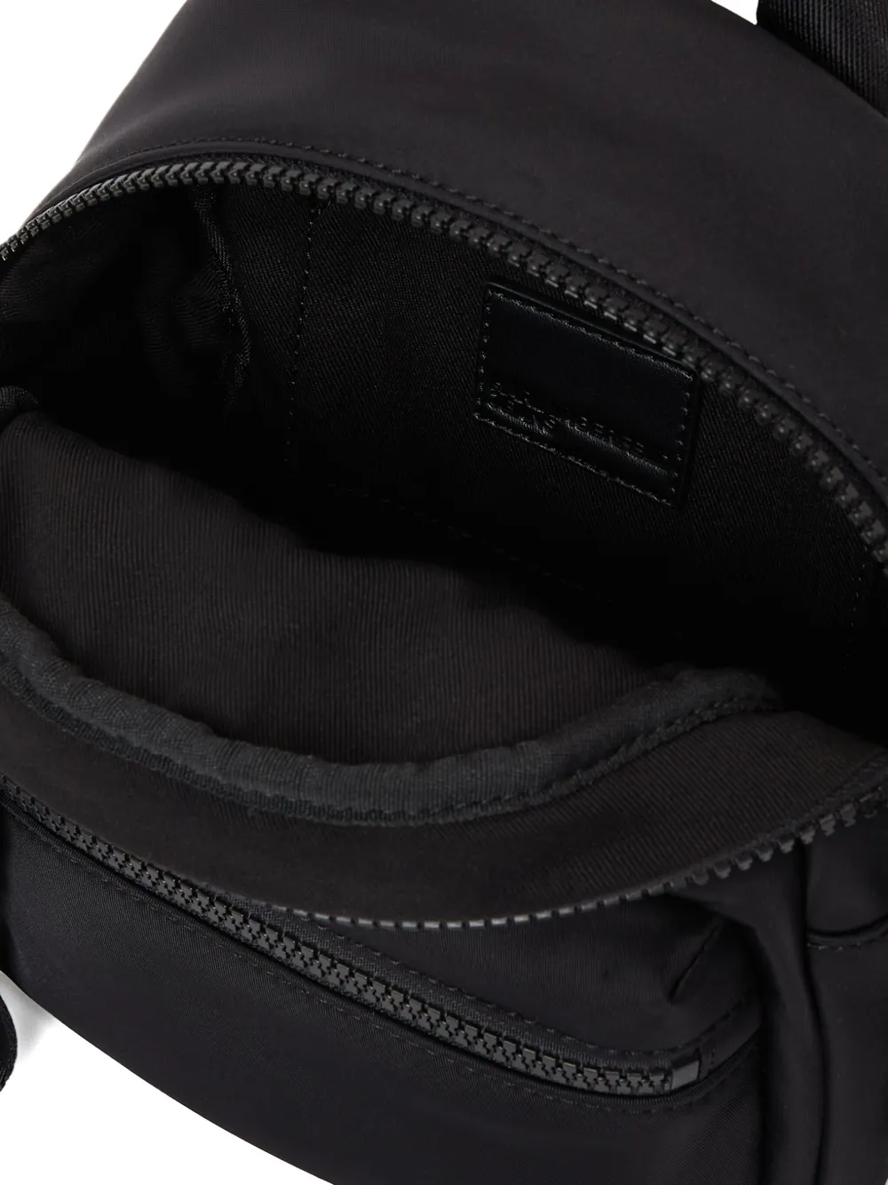 Karl Lagerfeld Jeans Rugzak met logoband Zwart