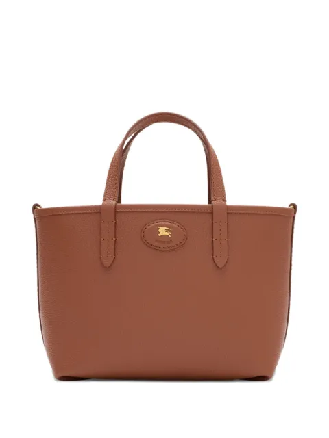 Burberry mini reversible bloomsbury leather tote bag