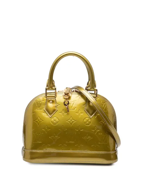Louis Vuitton Pre-Owned 2010 Monogram Vernis Alma BB satchel