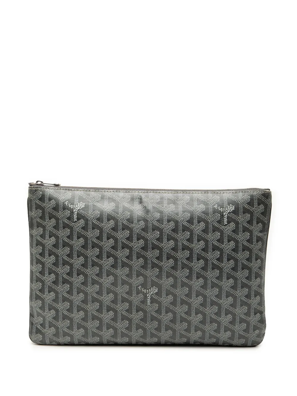 Goyard Pre-Owned 2019 Goyardine Senat MM clutch bag | Grey | Image 1