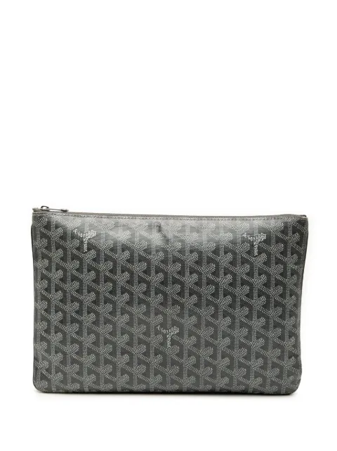 Goyard Pre-Owned 2019 Goyardine Senat MM clutch bag
