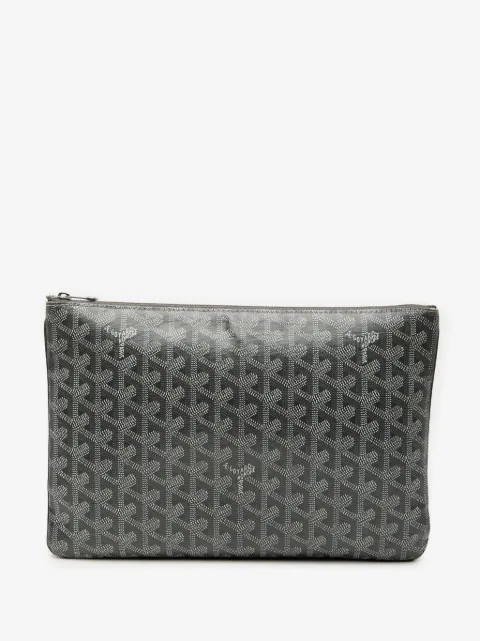 Goyard Pre-Owned 2019 Goyardine Senat MM clutch bag