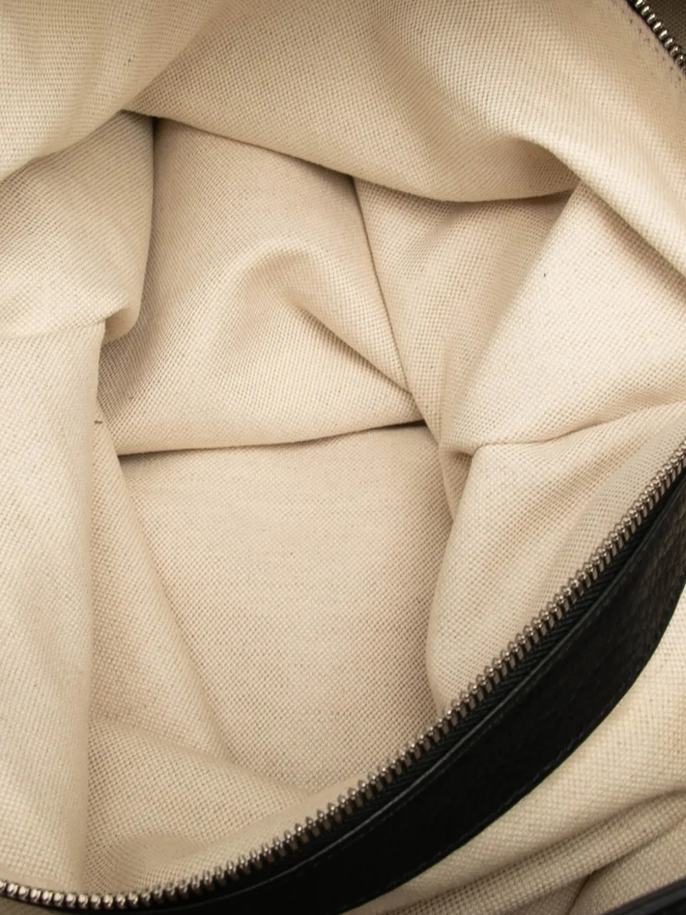 Pre-owned Gucci 2000-2015 Leather Soho Open Tote Bag In Black