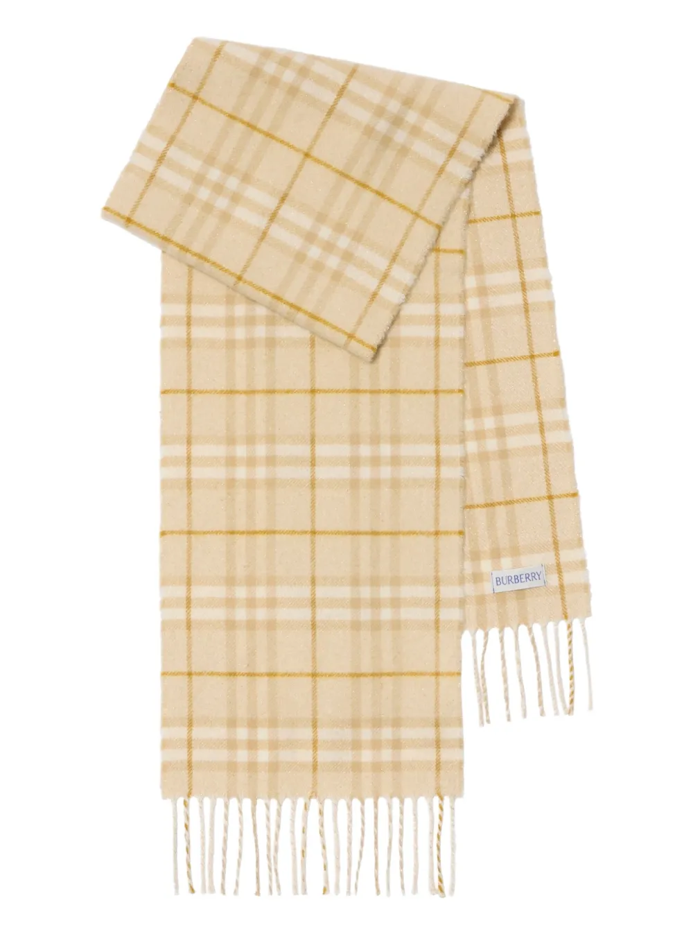 Burberry Kids mascada a cuadros con flecos | Accesorios para chica  | Image 2
