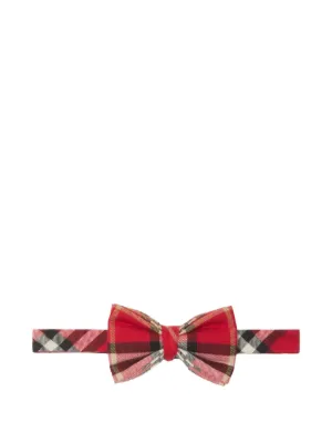 Burberry チェック柄 蝶ネクタイ 100%シルク　ベビー　キッズ　子供 Burberry Kids キッズ ティーンボーイズ ネクタイ＆蝶ネクタイ通販