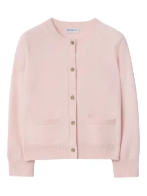 Burberry Kids カシミア カーディガン | ニュートラル | FARFETCH JP