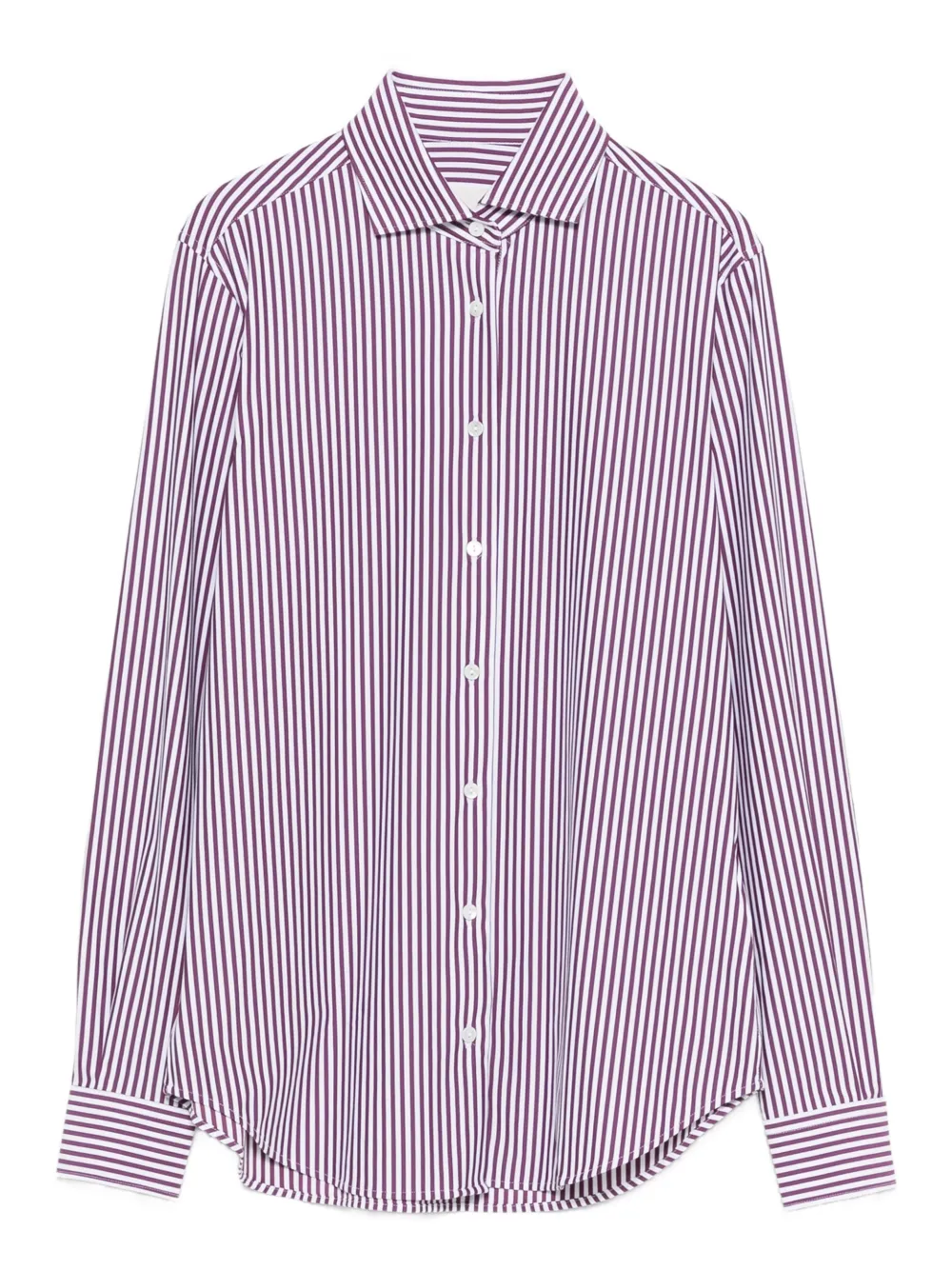 Xacus camisa con motivo de rayas y botones | blanco | Image 1