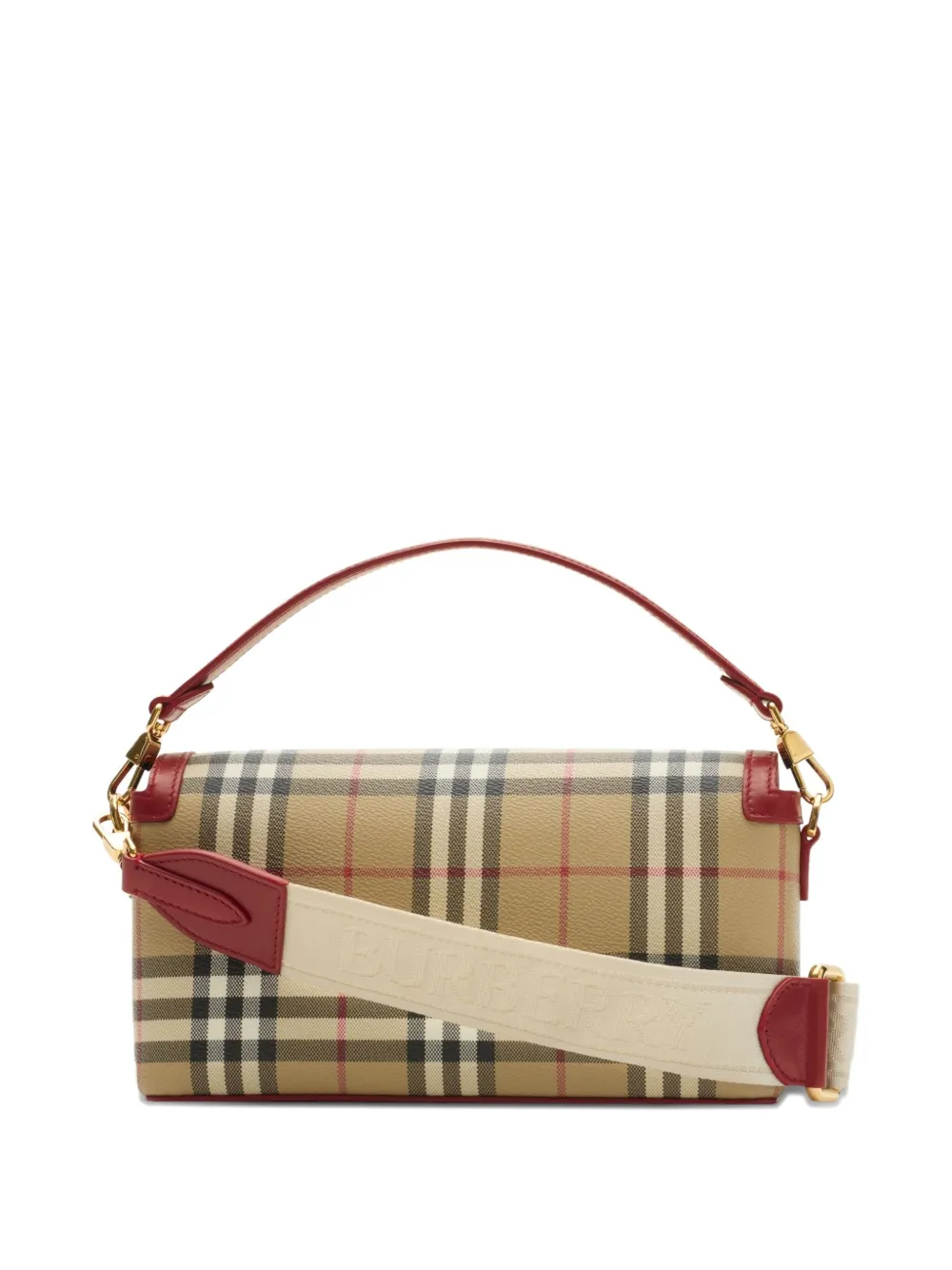 Burberry Geruite shopper - Beige