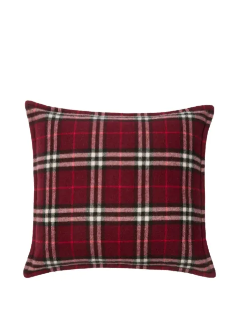 Burberry almohada de cachemira con motivo de cuadros