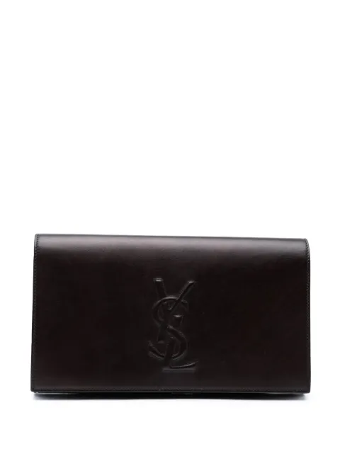Saint Laurent Pre-Owned 2000-2012 Large Calfskin Monogram Belle De Jour clutch bag