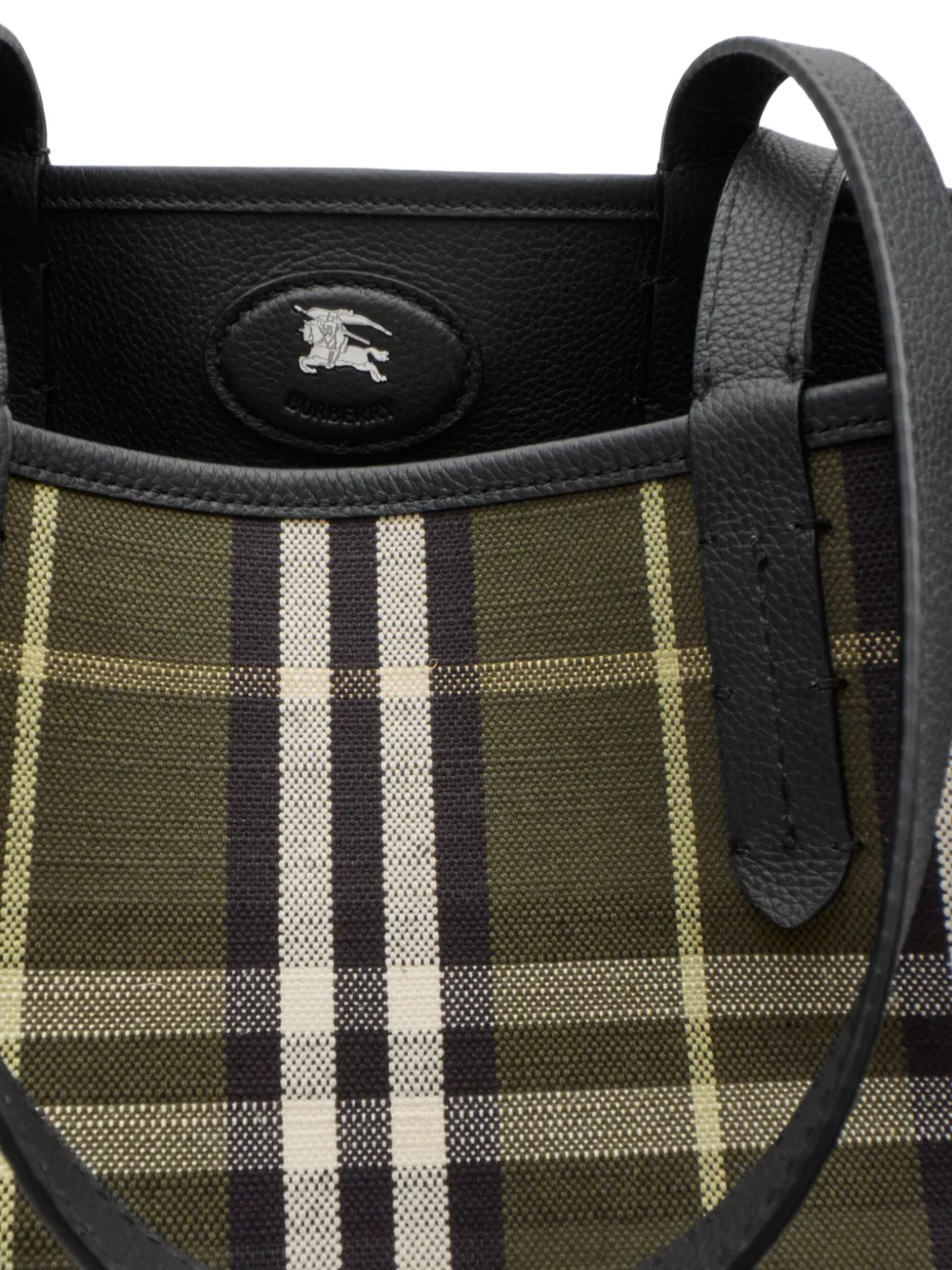 Burberry Omkeerbare shopper Groen