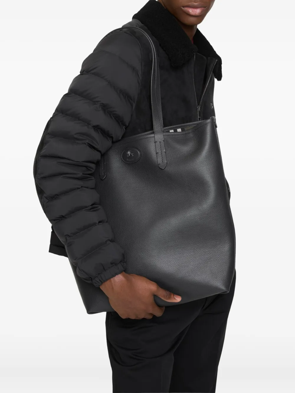 Burberry Omkeerbare shopper Groen