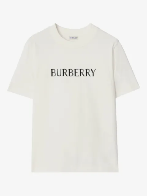 Burberry logo cotton T-shirt