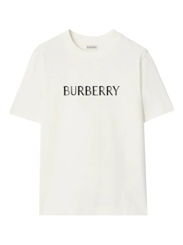 Burberry ロゴ Tシャツ | ホワイト | FARFETCH JP