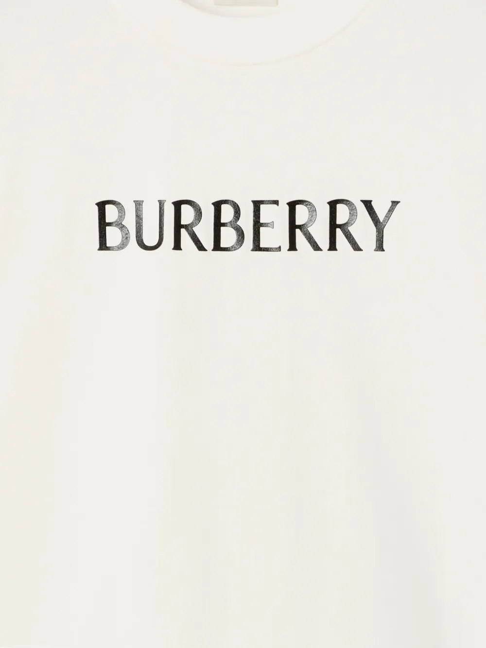 Burberry T-shirt And Polo Shirt In White