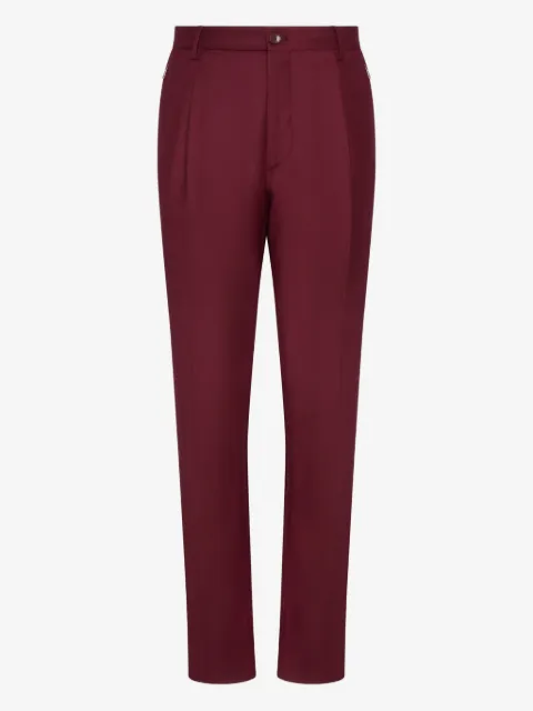 ETRO button pleated trousers