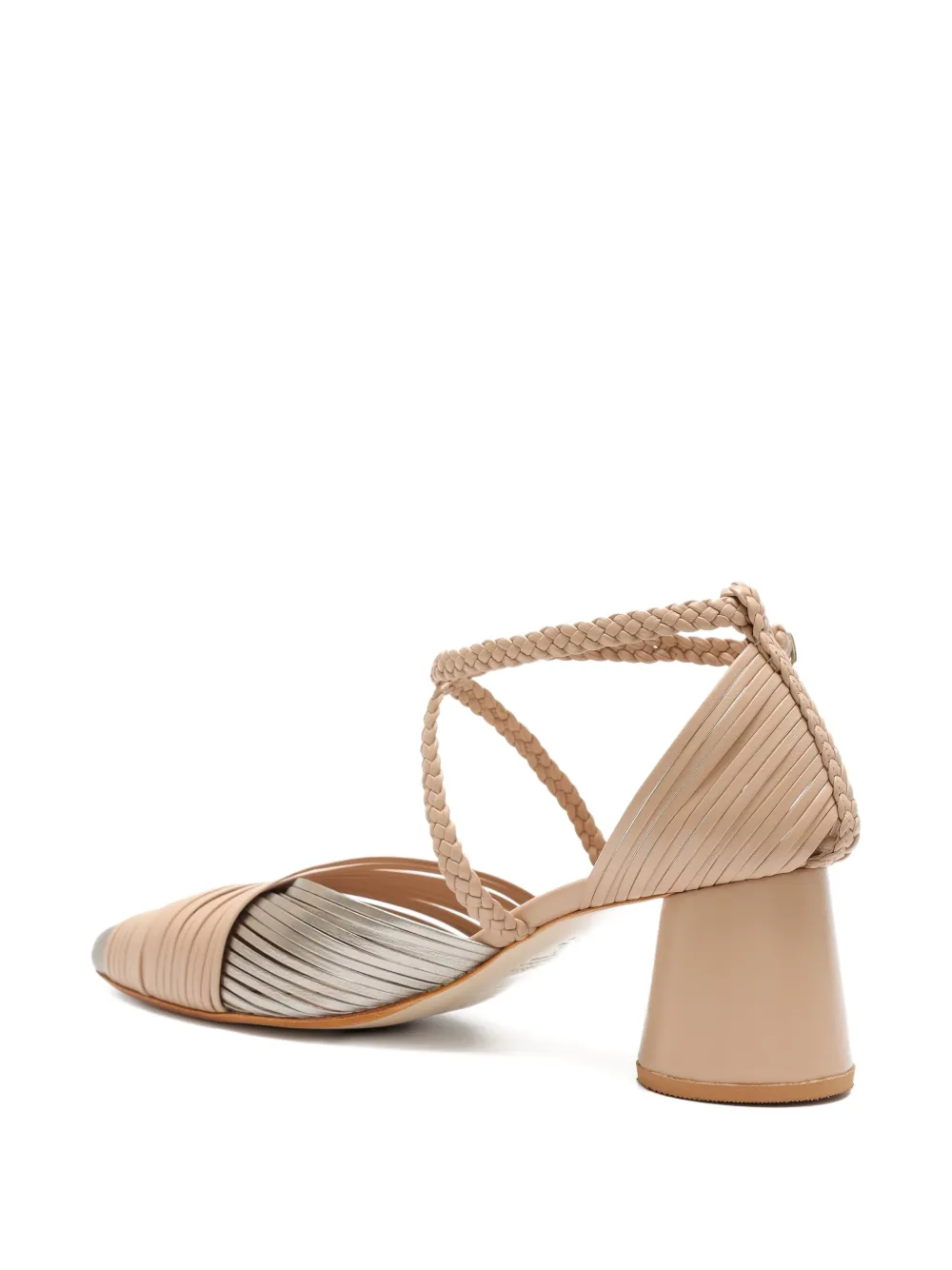 Sarah Chofakian 50mm Deux Magots Pumps In Multi