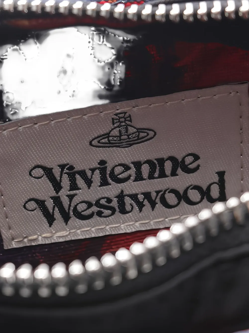 Pre-owned Vivienne Westwood 2020s Louise Heart Shoulder Bag In Blue