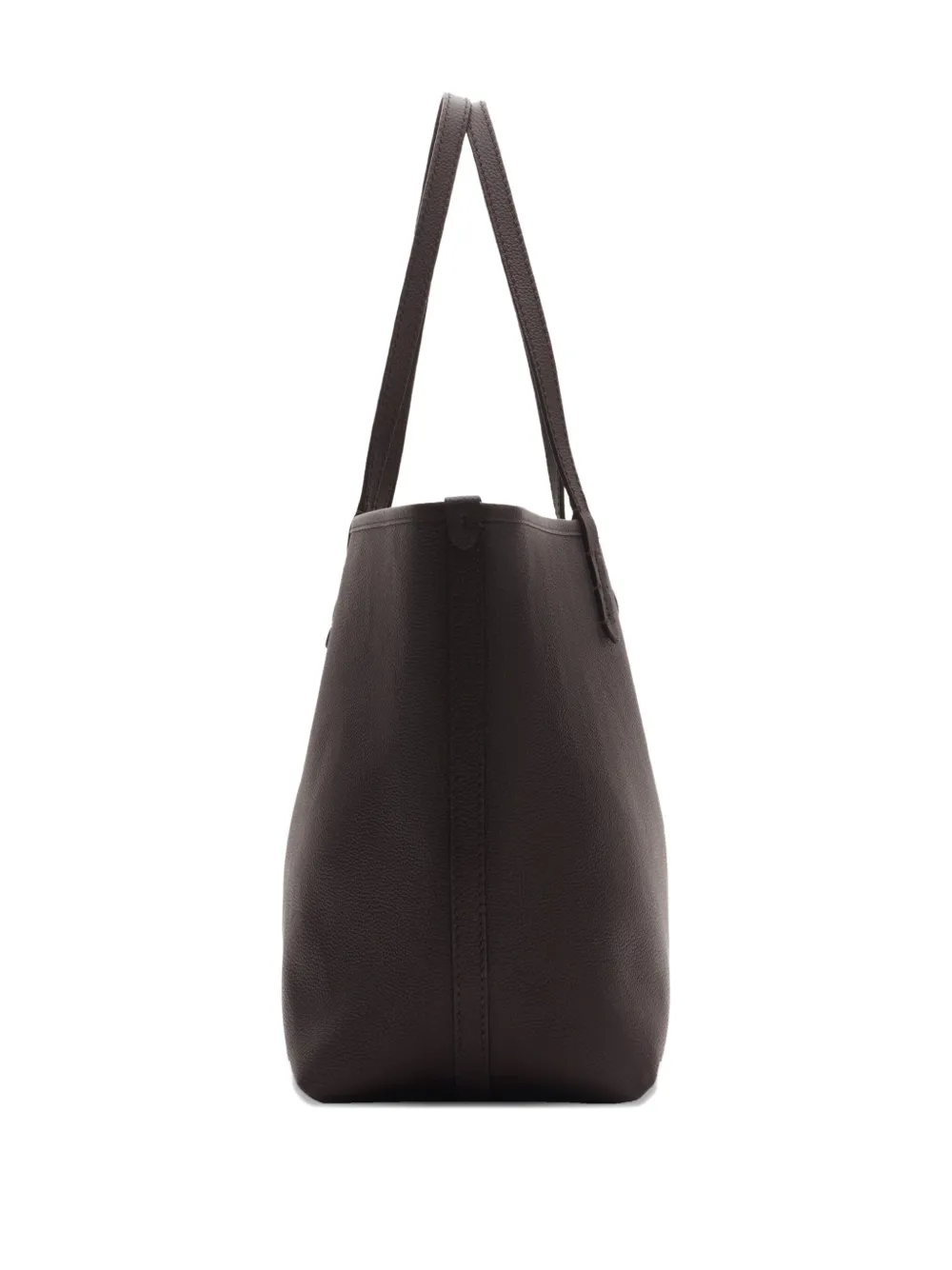 Burberry Medium Bloomsbury Reversible Checked Tote Bag In Brown