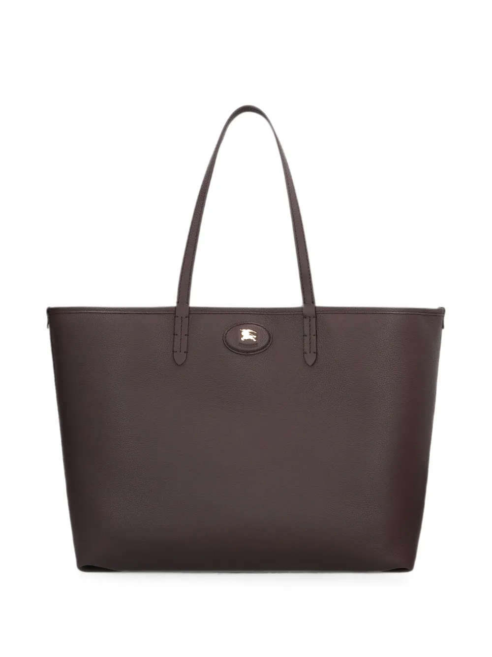 Burberry medium Bloomsbury reversible checked tote bag - Marrone