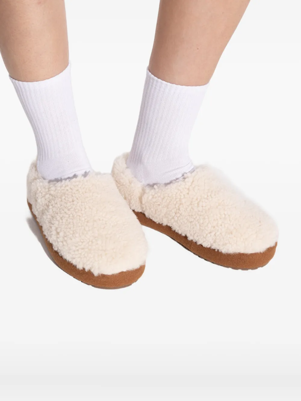 EMU AUSTRALIA Slippers van lamsleer Beige