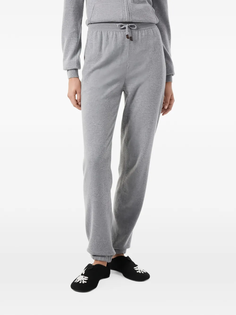 Loro Piana drawstring track pants - Grigio