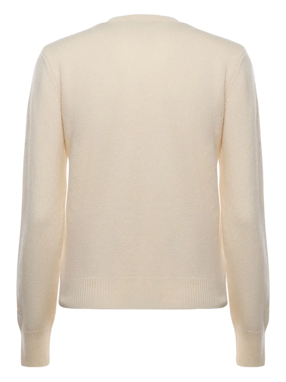 Mc2 Saint Barth X Disney Kissmass Mood Graphic Sweater In Neutral