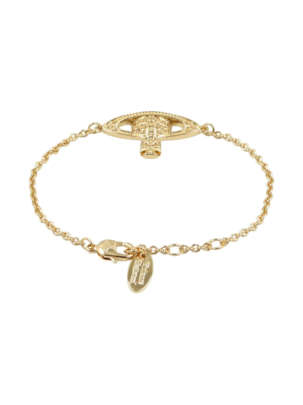 Vivienne Westwood Pre-Owned 2020s orb chain bracelet - Oro