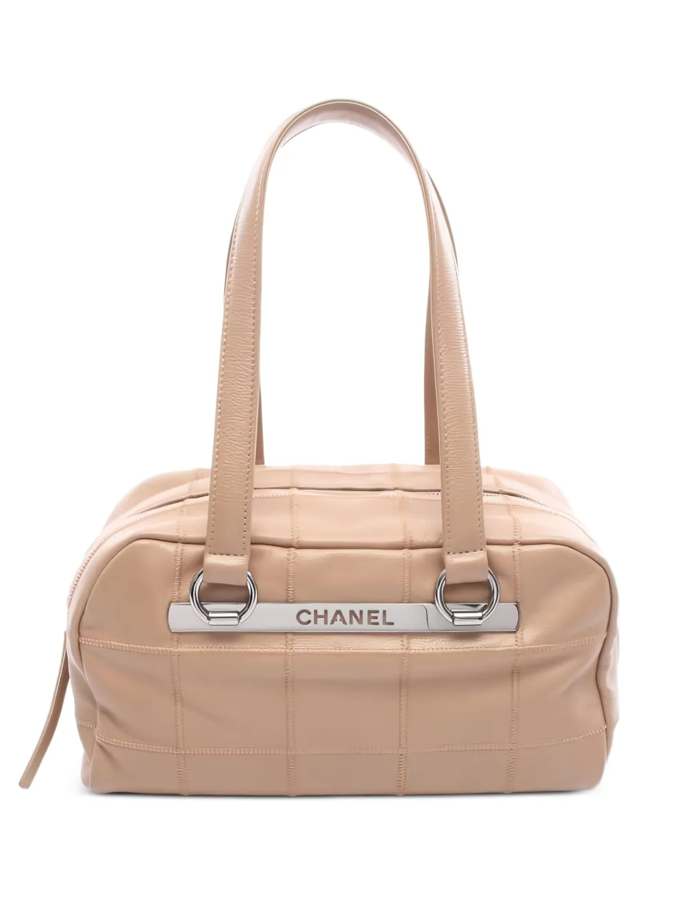 CHANEL Pre-Owned 2004-2005 Chocolate Bar Boston shoulder bag | Neutrals | Image 1
