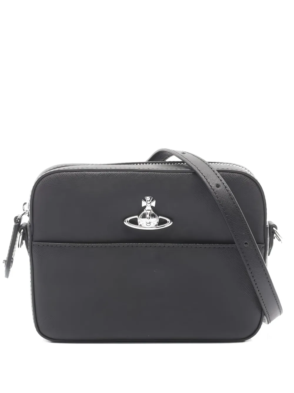 Vivienne Westwood Pre-Owned 2020s Orb ショルダーバッグ - ブラック Vivienne Westwood Pre-Owned 2020s Orb ショルダーバッグ - ブラック