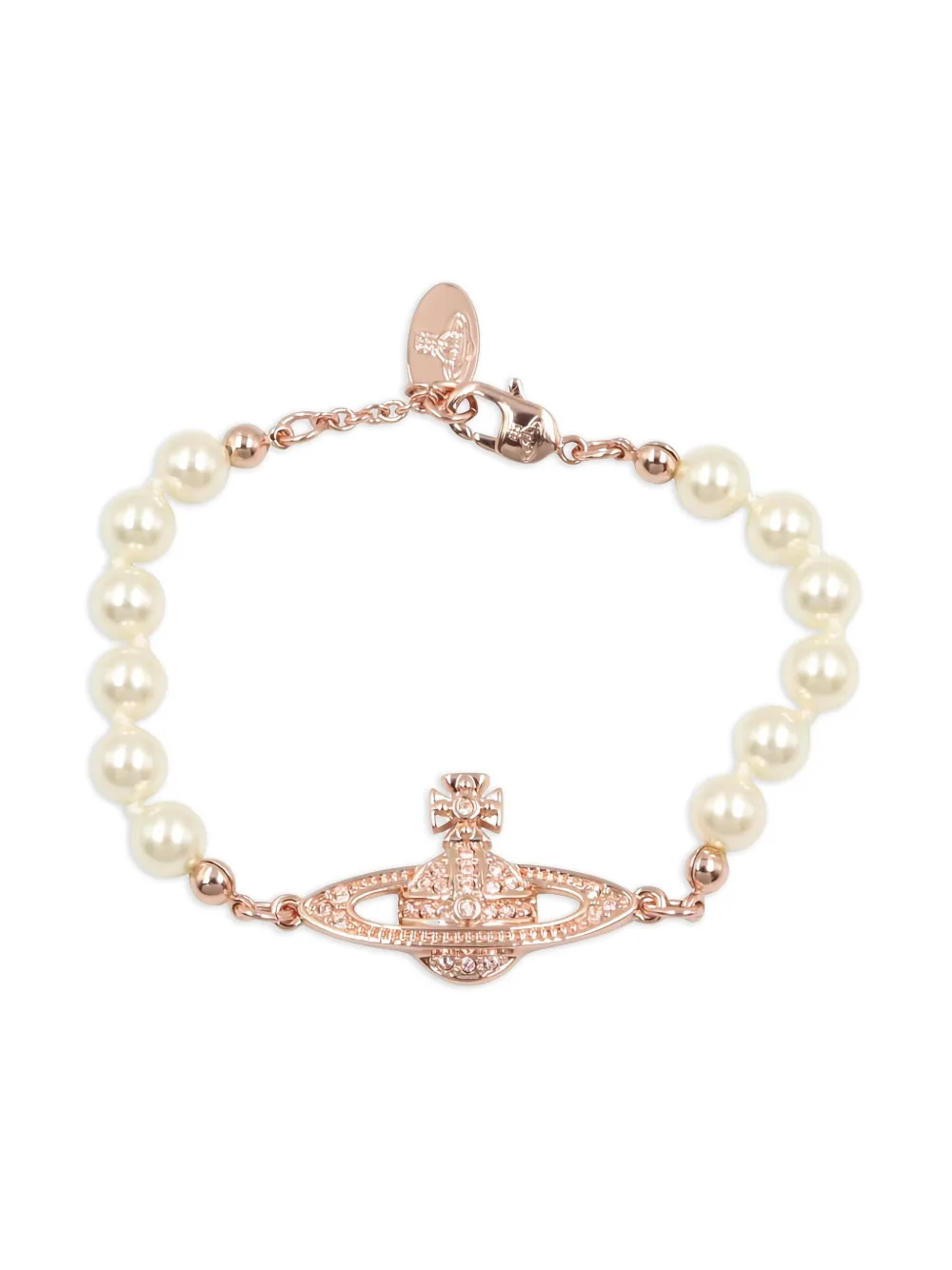 Vivienne Westwood Pre-Owned 2020s Orb ブレスレット - ピンク Vivienne Westwood Pre-Owned 2020s Orb ブレスレット - ピンク