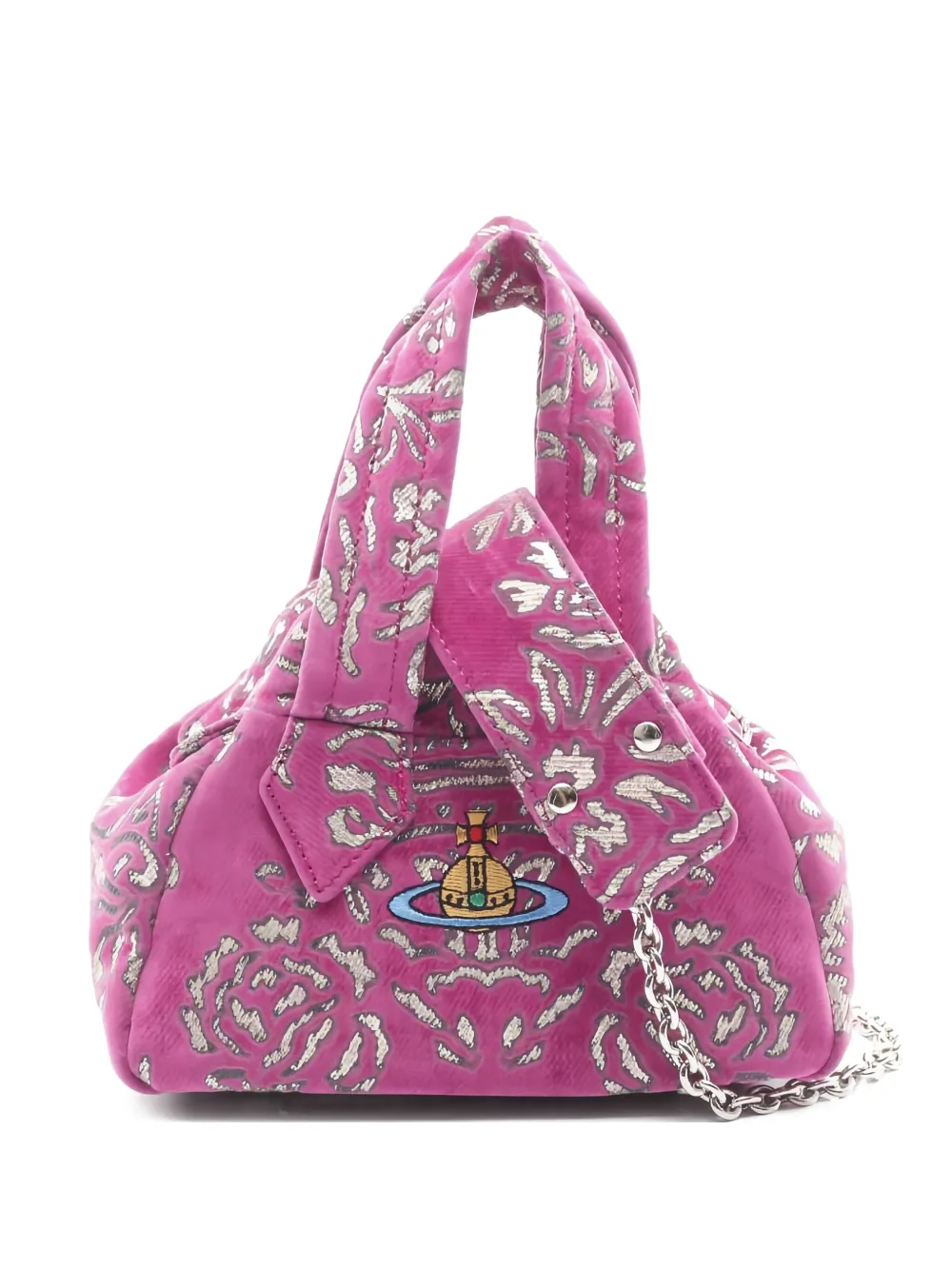 Vivienne Westwood Pre-Owned 2020s mini Yasmin corduroy bag - Rosa