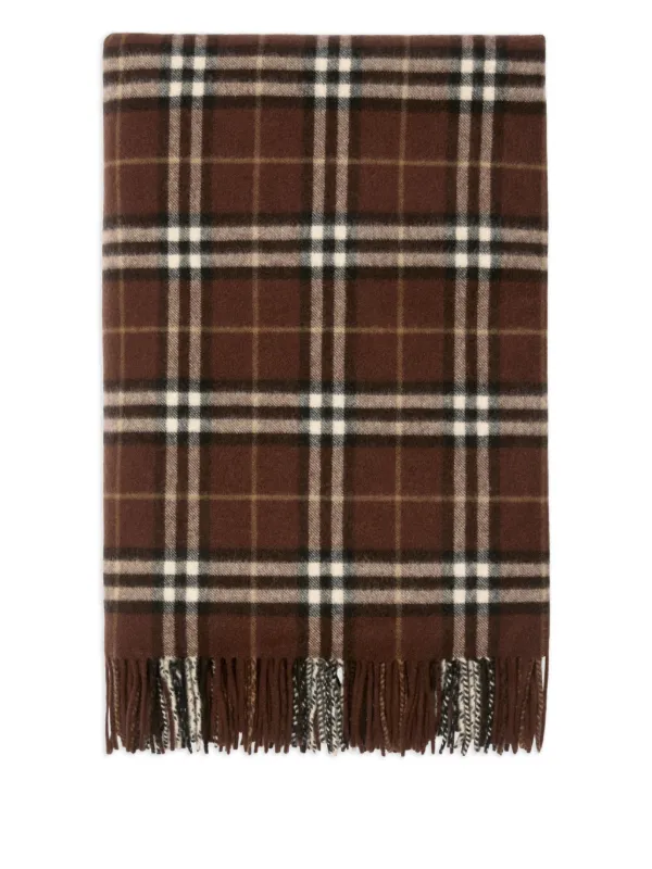 BURBERRY チェック柄ウールブランケット 140×200cm
