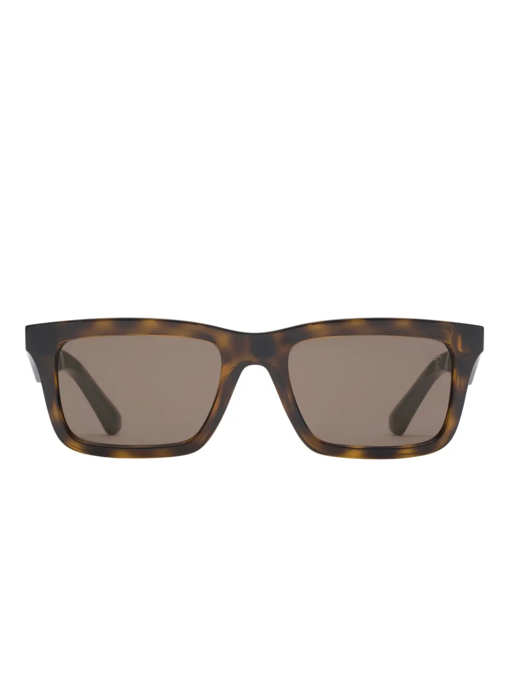 Burberry Rectangular-frame Logo Sunglasses In Brown