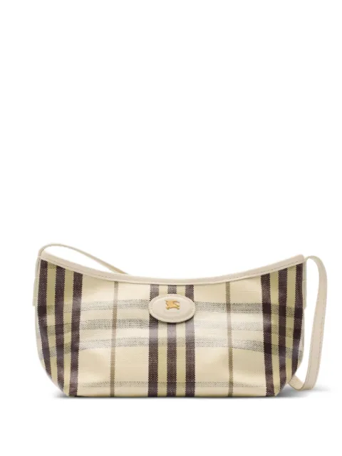Burberry Bolsa Highlands mini xadrez