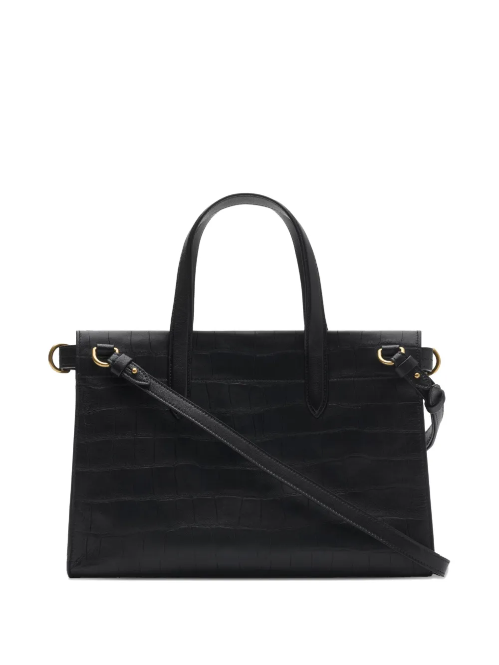 Burberry Cotswolds kleine shopper - Zwart