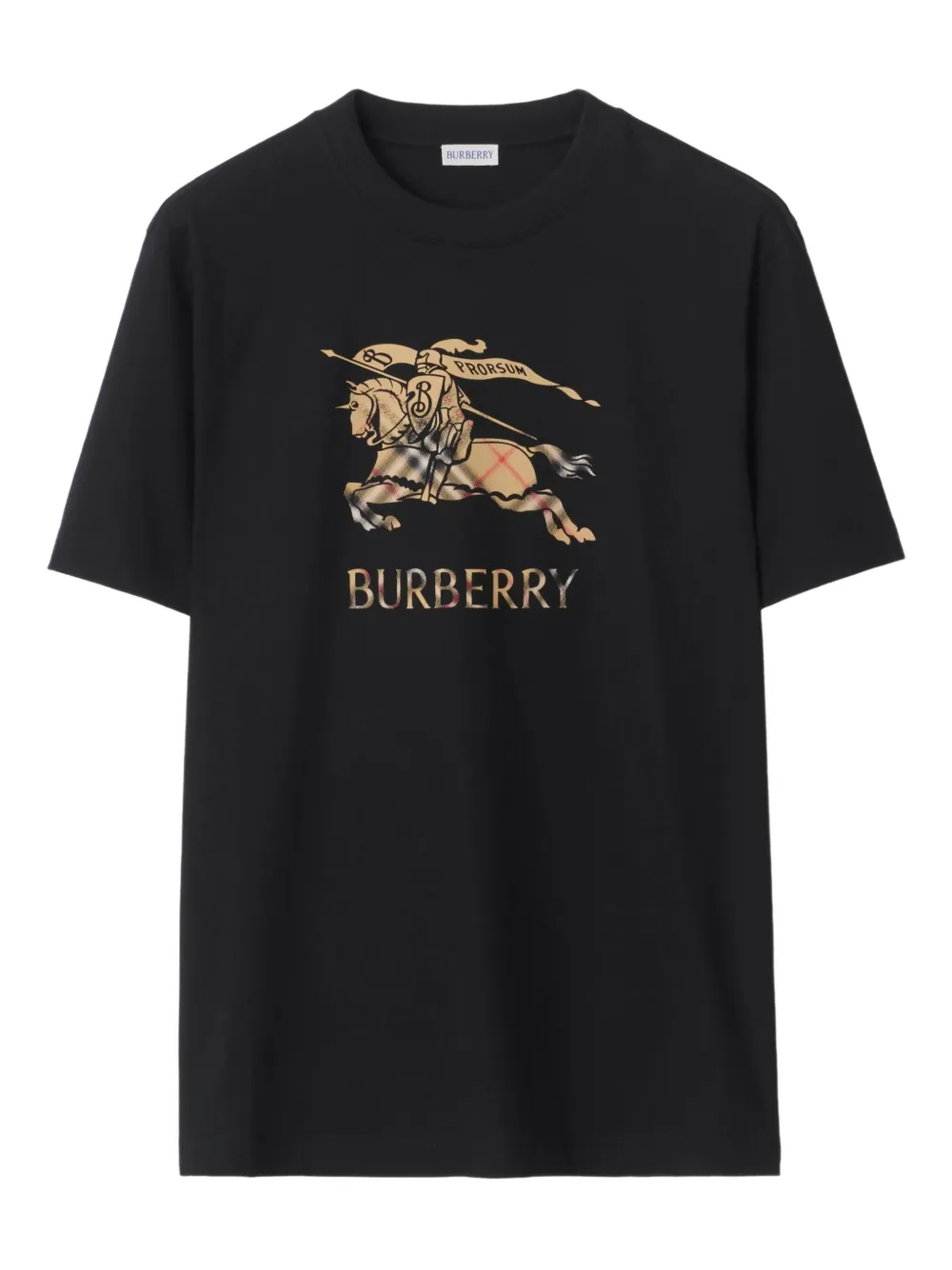 Burberry Equestrian Knight T-shirt | Black | Image 1
