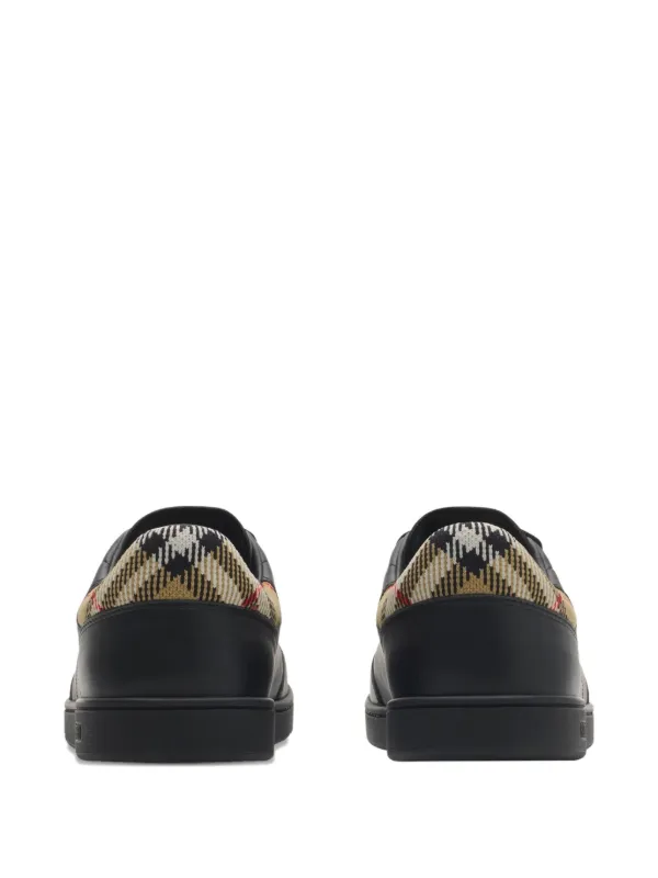Burberry Set レザースニーカー | ブラック | FARFETCH JP Burberry Set レザースニーカー | ブラック | FARFETCH JP