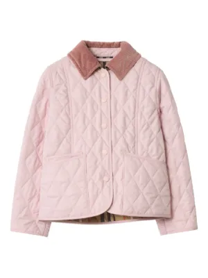 Burberry Kids キルティング ジャケット | ニュートラル | FARFETCH JP