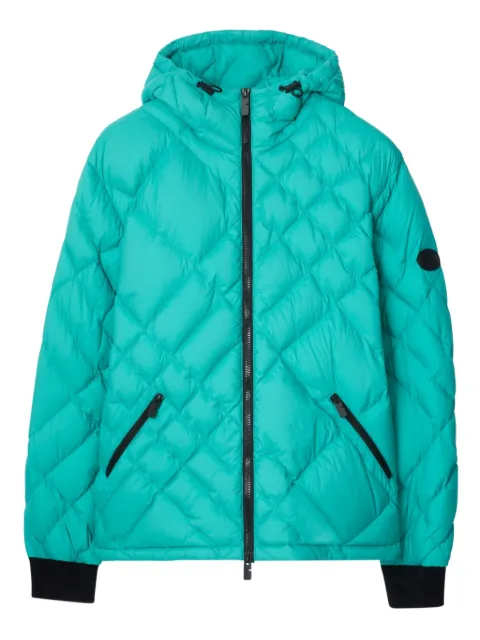 Burberry chamarra con diseño capitonado