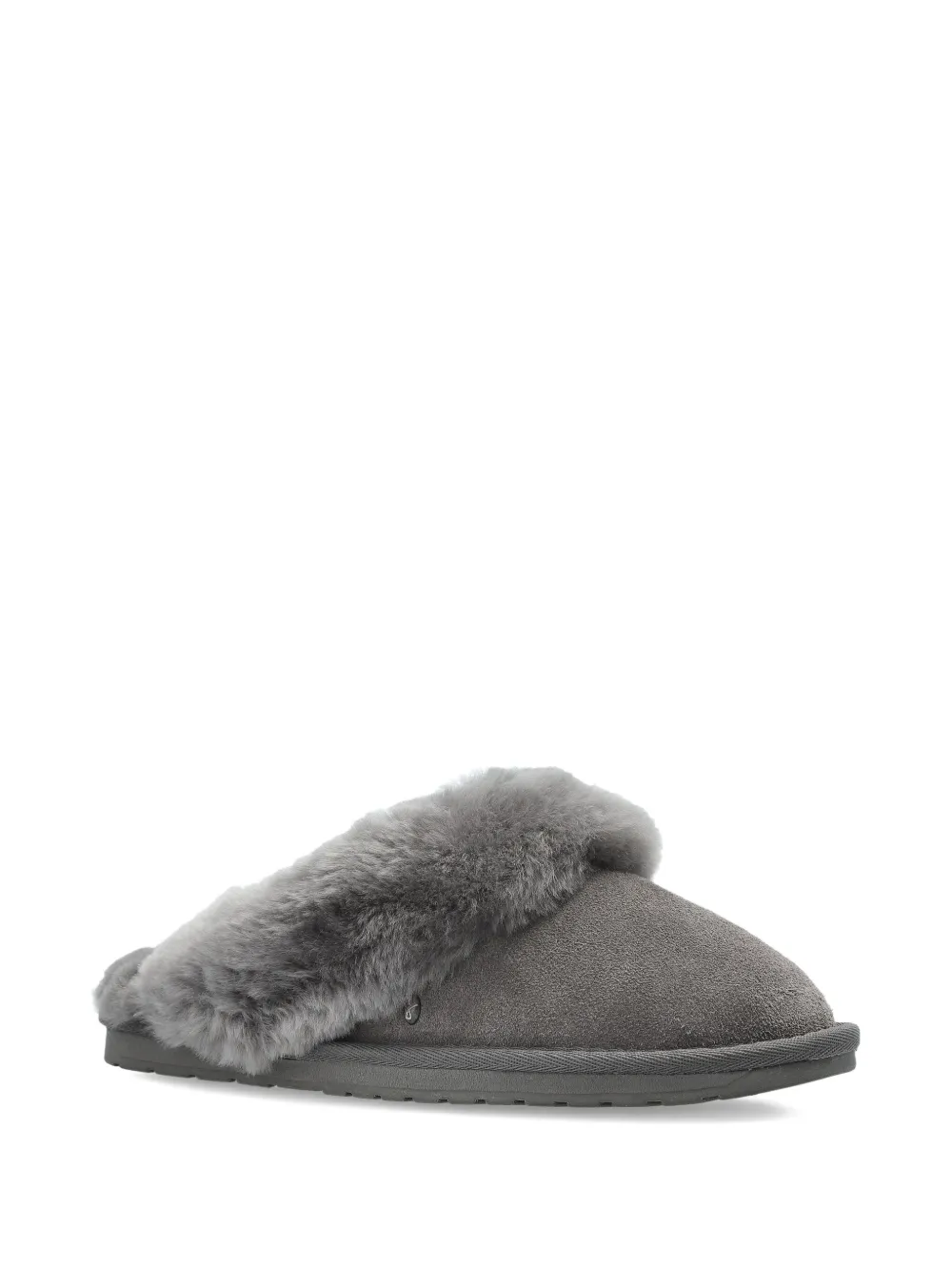 EMU AUSTRALIA Jolie fur trim slippers - Grijs