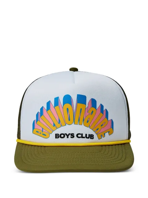Billionaire Boys Club logo-print trucker cap