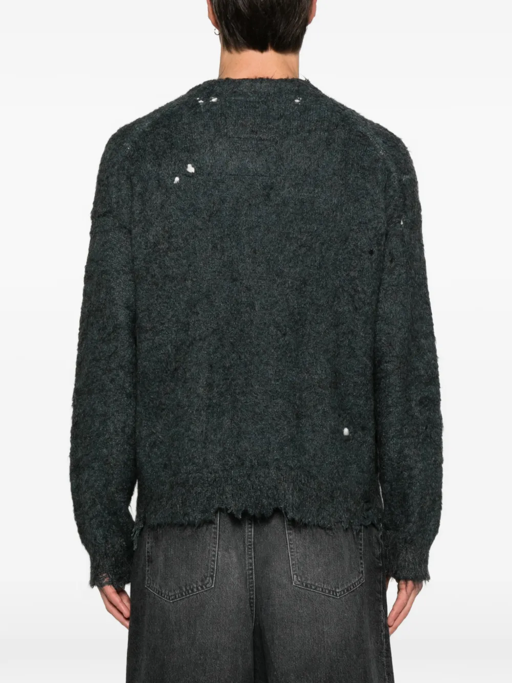 Maison MIHARA YASUHIRO Gerafeld vest Grijs