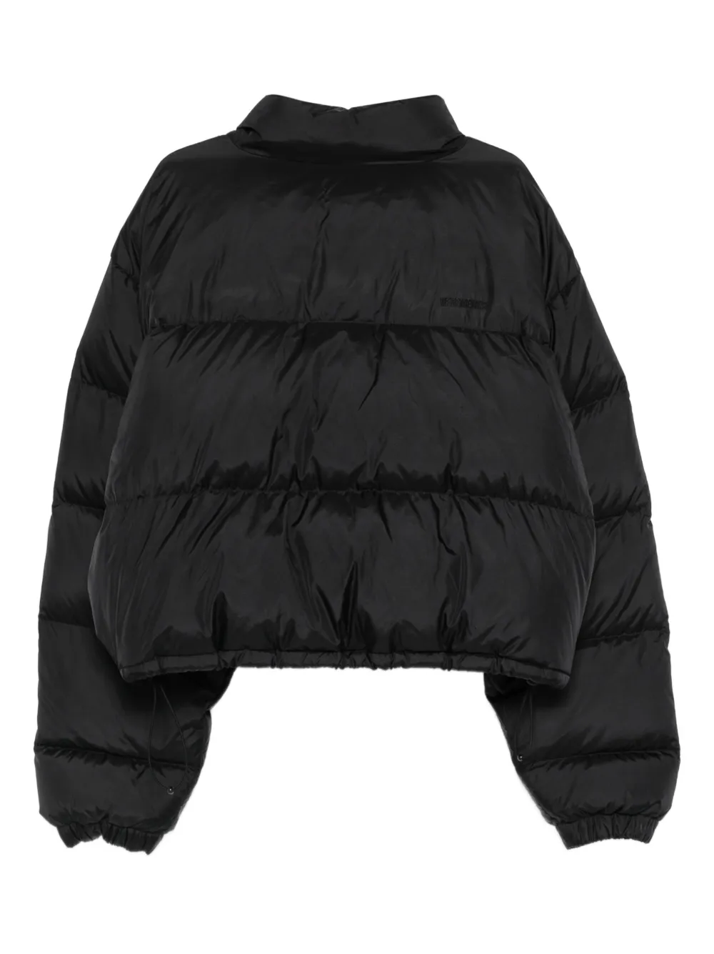 Vetements X Alpha Industries Logo-embroidered Bomber Jacket In Black