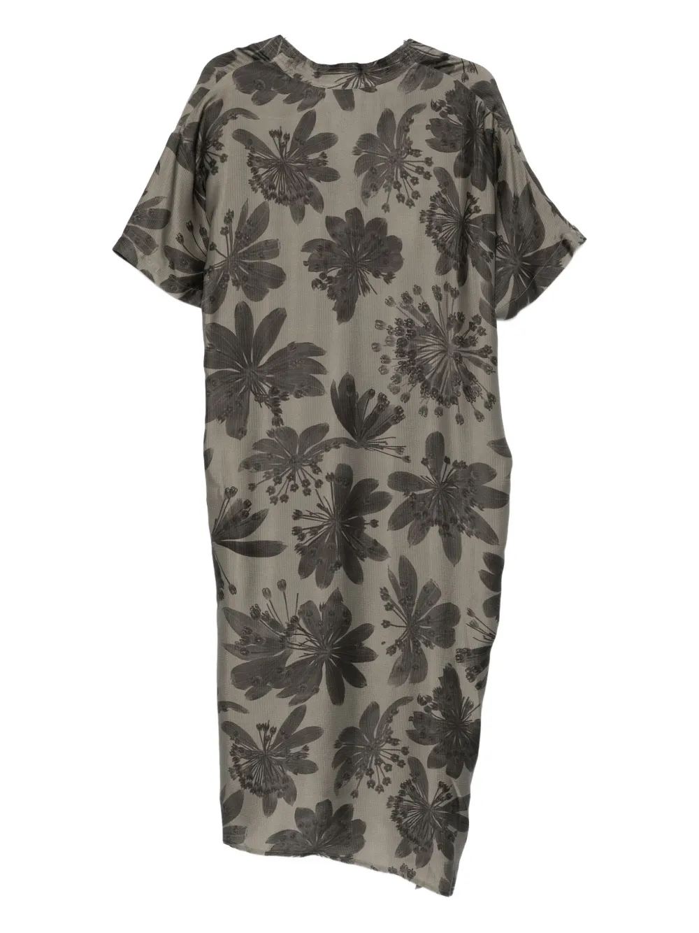 Christian Wijnants Dives floral v-neck dress - Groen